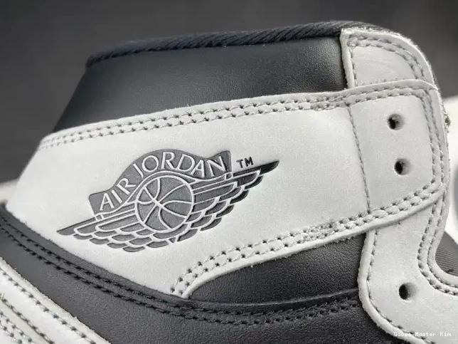 White Light 1 Grey Jordan Smoke Black 555088-035 High Retro Air 0518